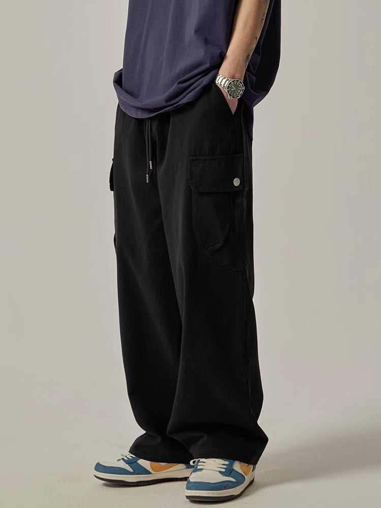 Retro Men's American Style Loose Casual Pants