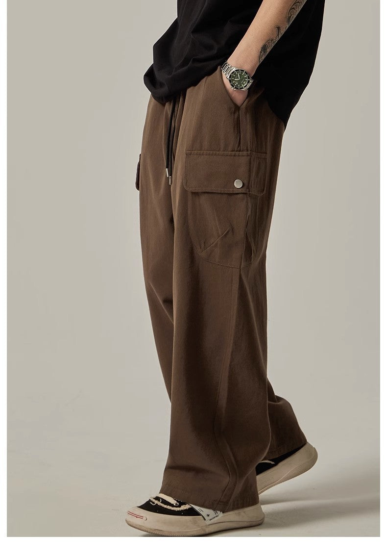 Retro Men's American Style Loose Casual Pants