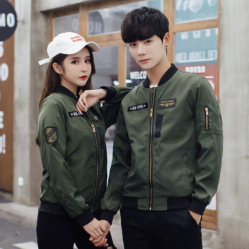 Flying suit couples baseball uniform