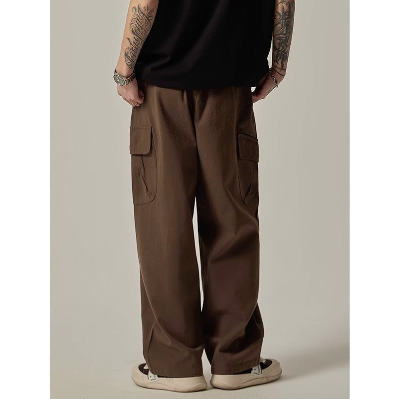 Retro Men's American Style Loose Casual Pants