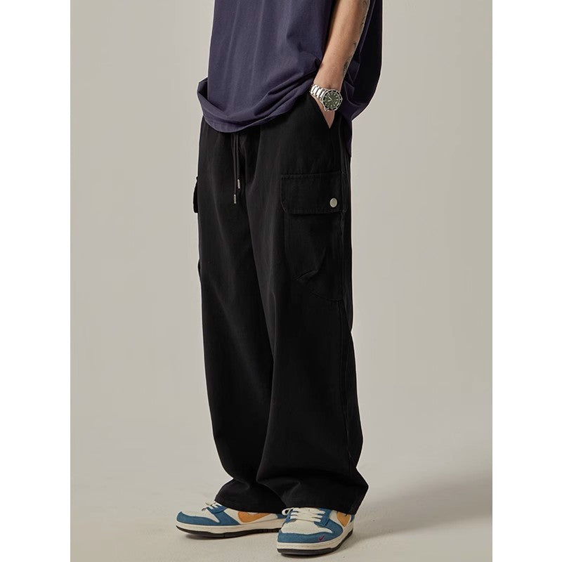 Retro Men's American Style Loose Casual Pants