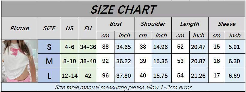 Fashion Sexy Hot Girl Crop-top Short Sleeve T-shirt Solid Color Printing