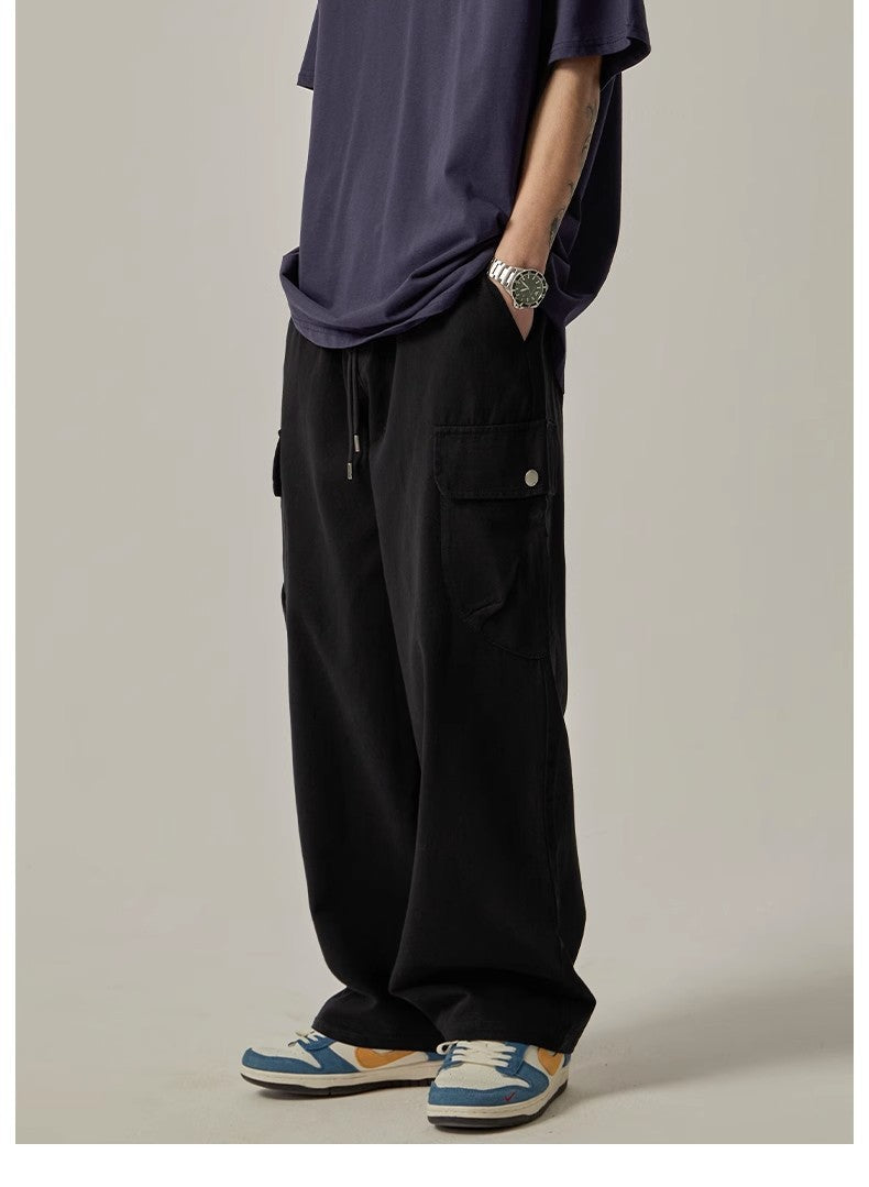 Retro Men's American Style Loose Casual Pants