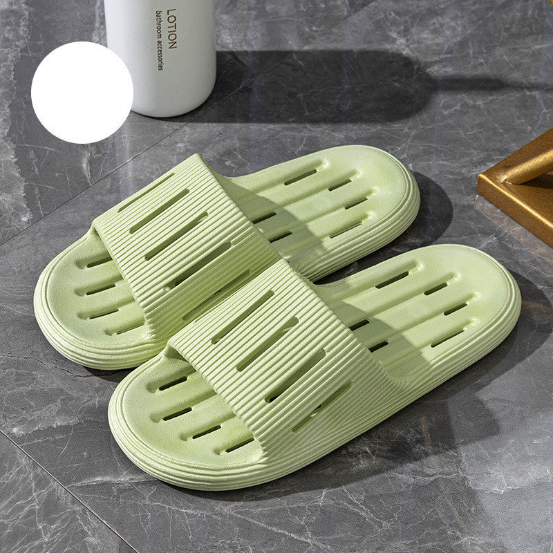 Summer Home Slippers With Hollow Sole Design Non-slip Floor Bathroom Slipper For Women Men's House Shoes