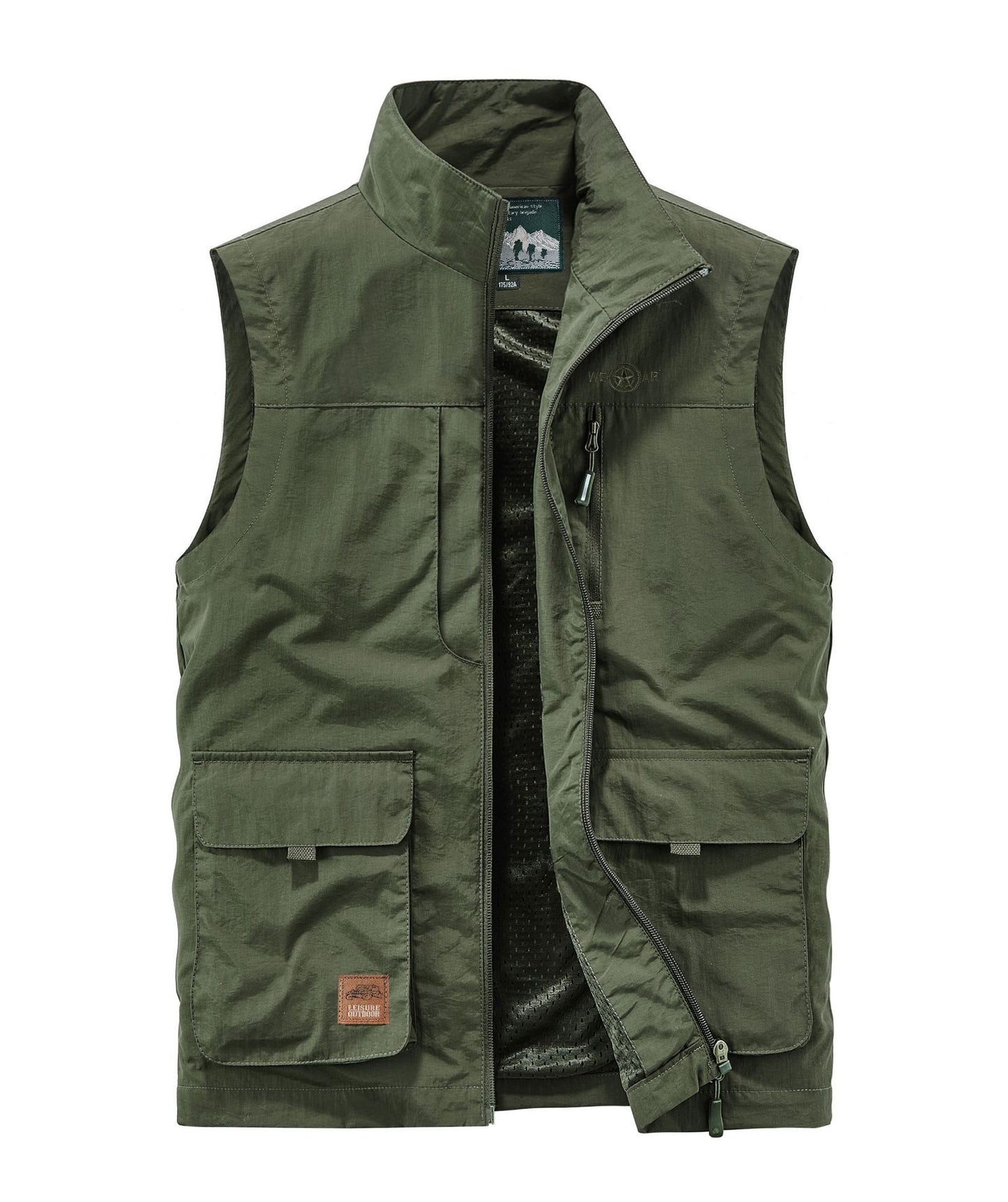 Outdoor Tourism Multi-pocket Work Pants Vest Jacket