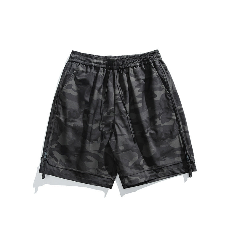 Summer Outdoor Charging Shorts Loose Leisure Sports