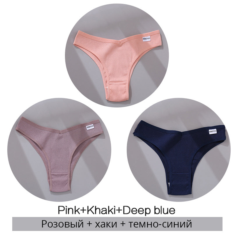 Women Cotton Underwear Women Thong Sexy Underwear