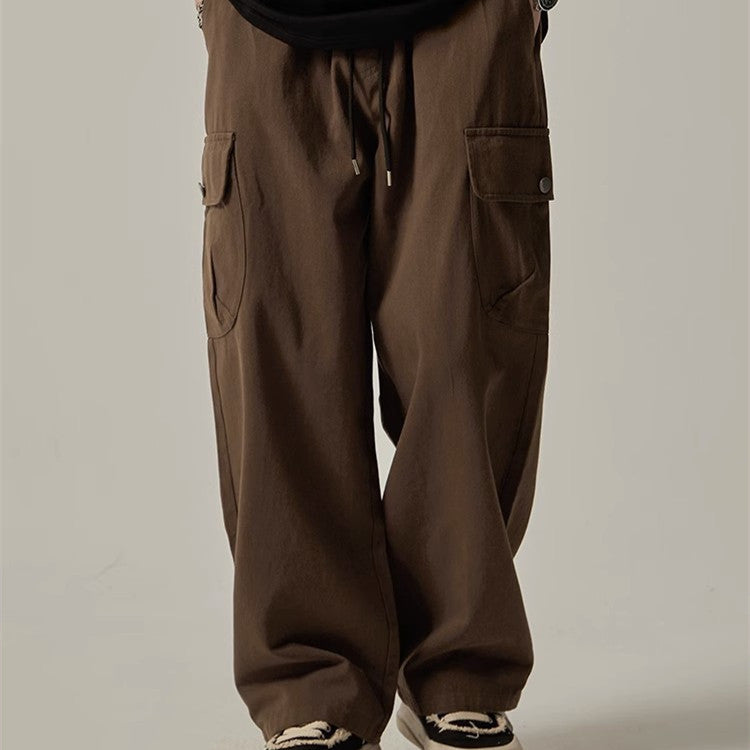 Retro Men's American Style Loose Casual Pants