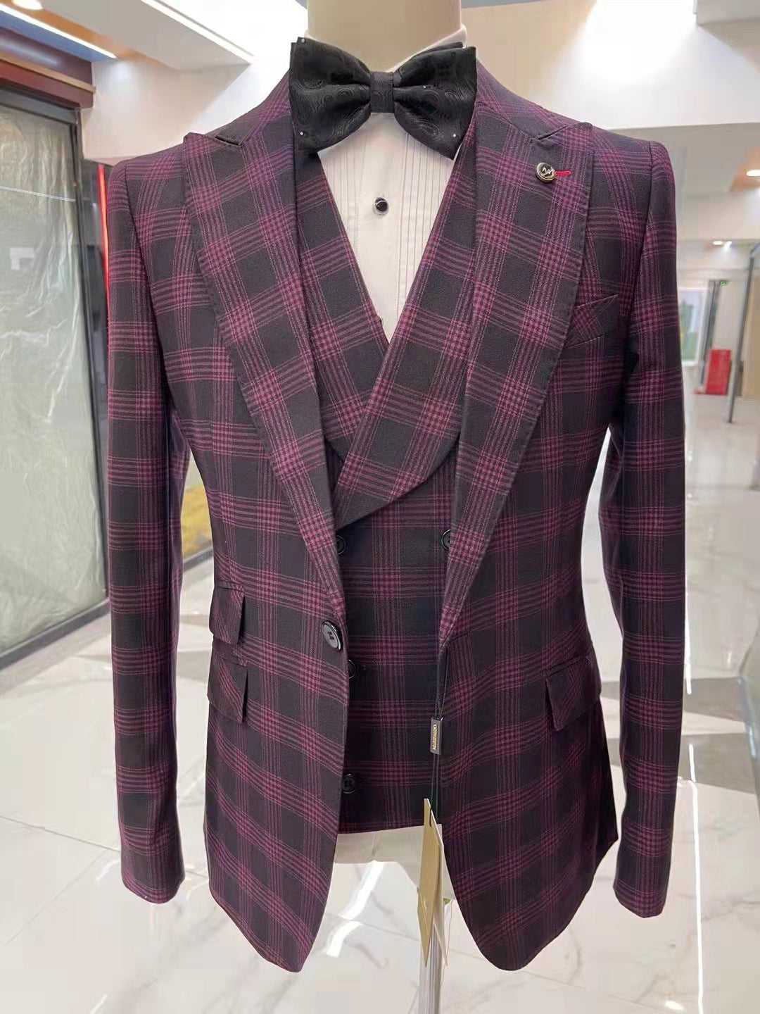 Wedding Formal Suit Three-piece Suit