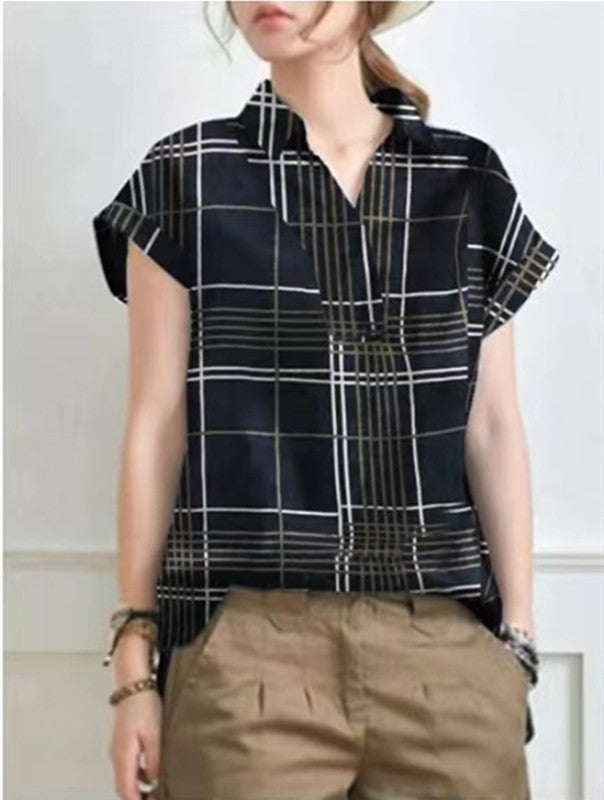 Women's Printed Short Sleeve Casual Fashion