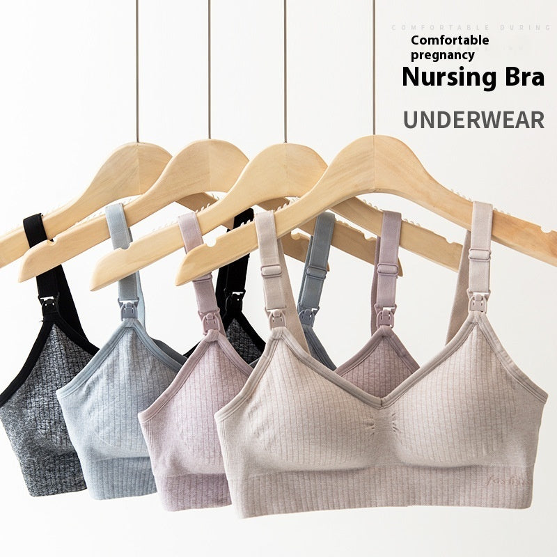 Nursing Bra Wireless Maternity Underwear Pregnancy Underwear