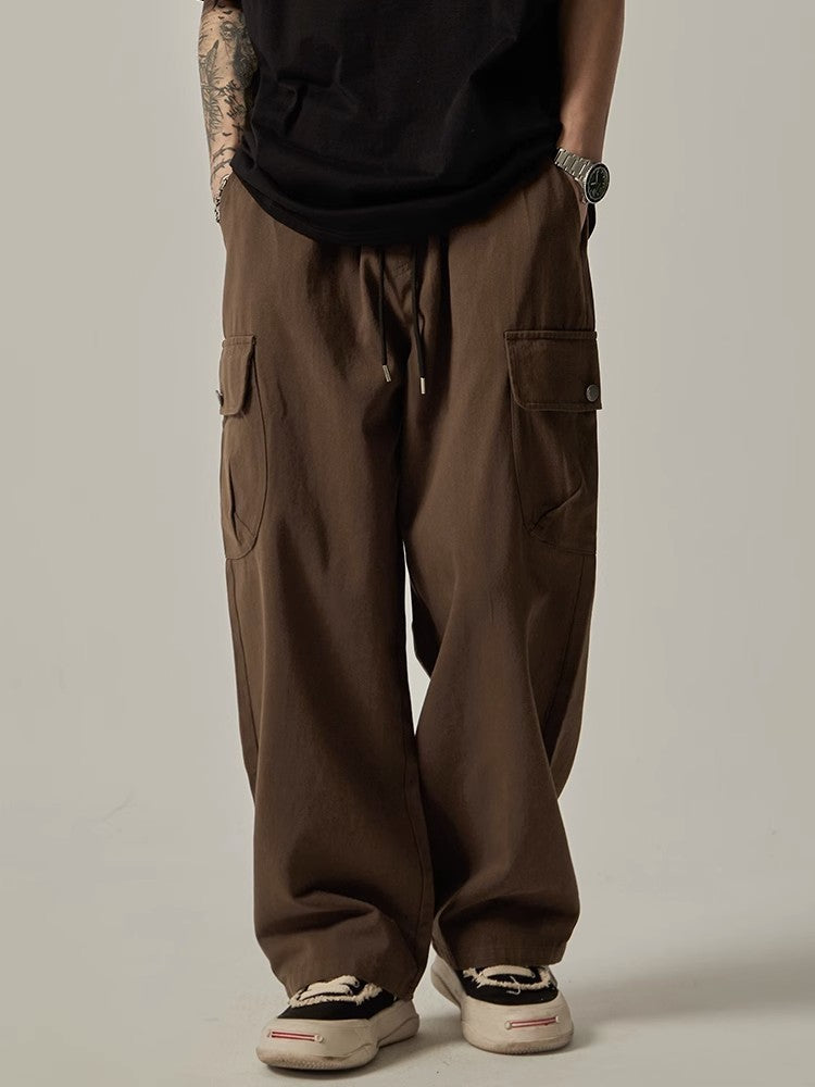 Retro Men's American Style Loose Casual Pants