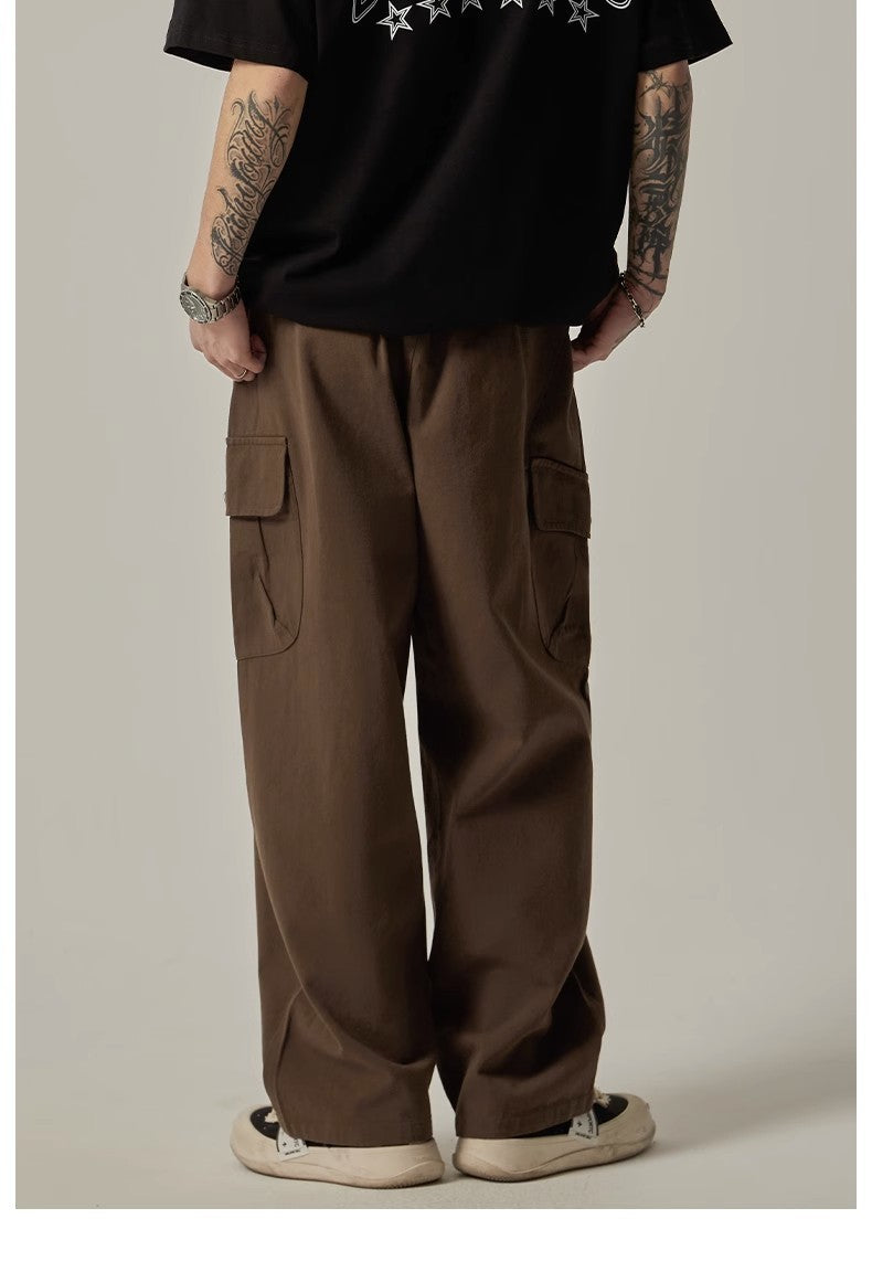 Retro Men's American Style Loose Casual Pants